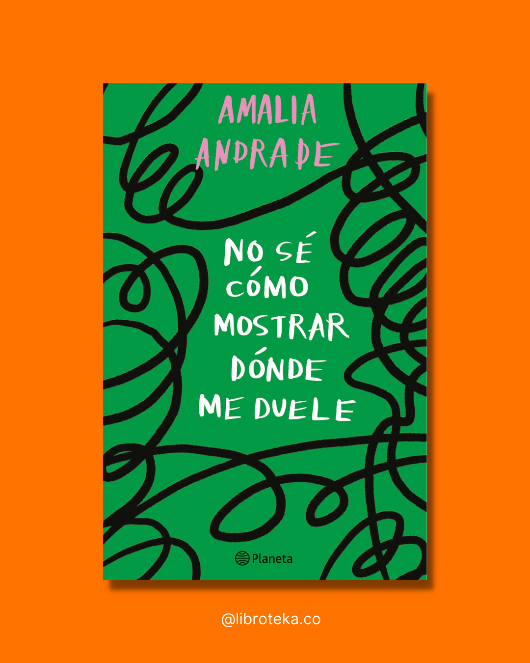 No sé cómo mostrar dónde me duele - Amalia Andrade