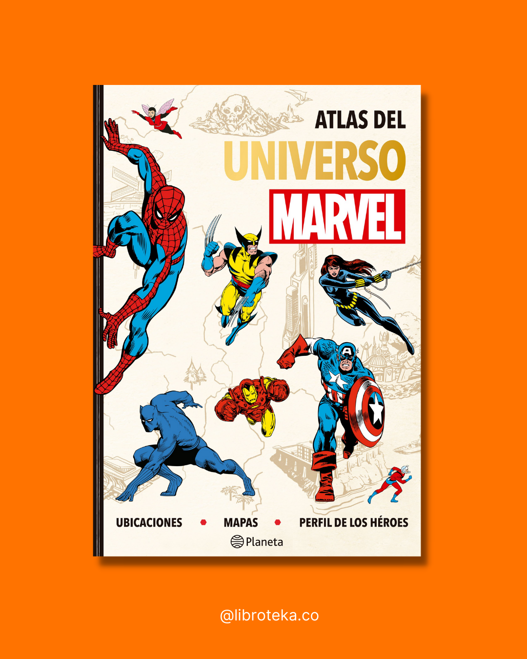 Atlas del universo Marvel - Marvel